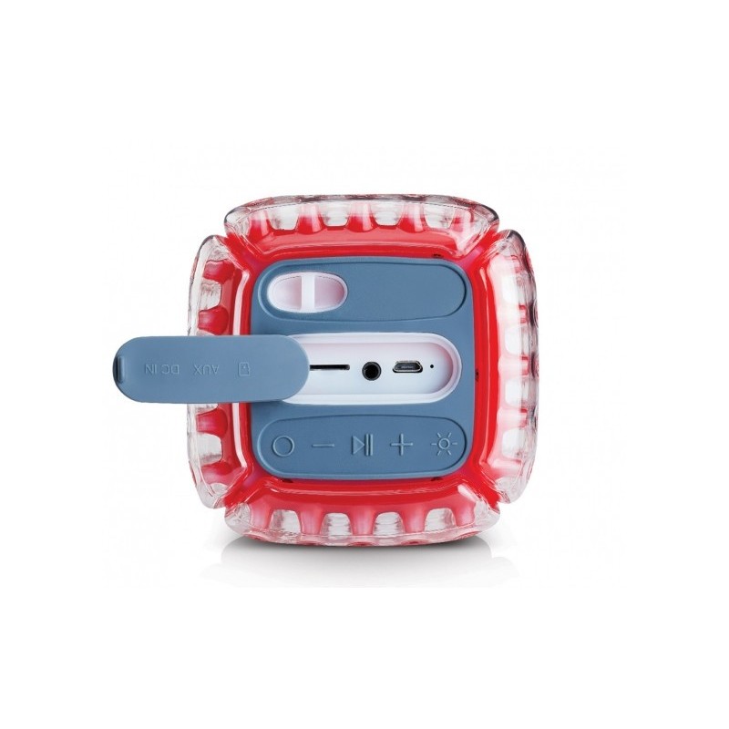 Altavoz bluetooth forever bumpair bs - 700 red color rojo