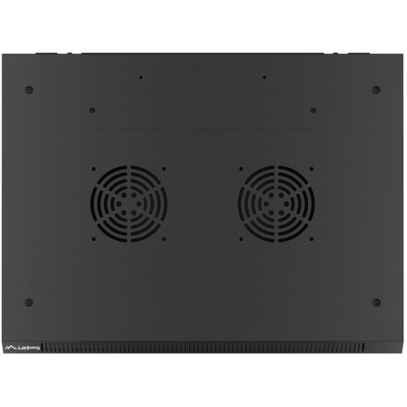 Armario rack lanberg 4u 600x450x279 auto ensamblado 19 pulgadas hasta 60 kg negro
