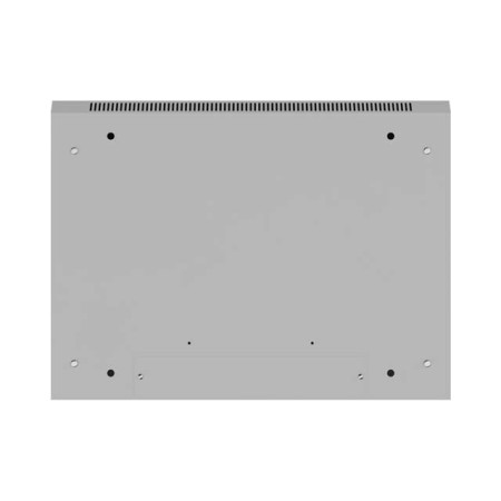 Armario lanberg mural rack 19 pulgadas 9u - 600x450 flat pack v2 puerta cristal gris