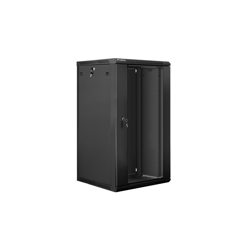 Armario rack lanberg 22u 600x600x1082 auto ensamblado 19 pulgadas hasta 60 kg negro