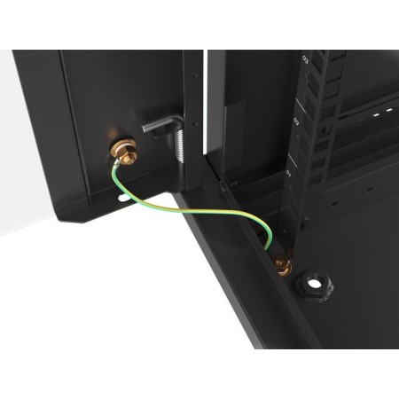 Armario rack lanberg 27u 600 x 450 19 pulgadas carga maxima 60kg negro