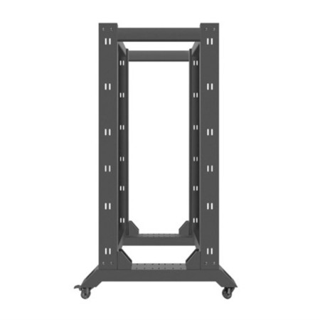 Armario lanberg abierto rack 19 pulgadas 27u - 600x800 negro