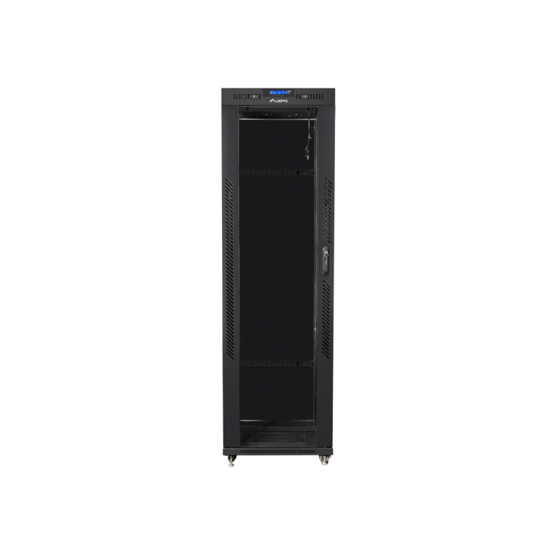 Armario lanberg 19 pulgadas 42u - 600x1000 negro