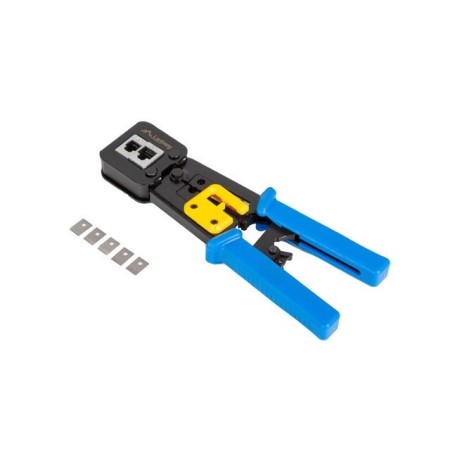 Crimpadora lanberg pass through rj45 - rj11 - rj12