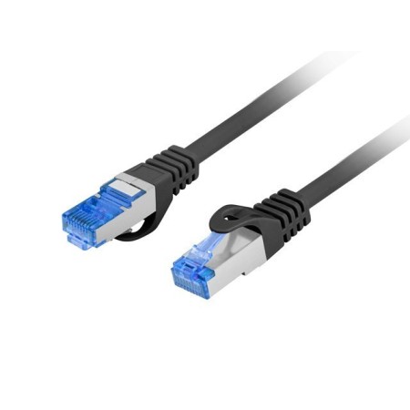 Cable red lanberg latiguillo cat.6a s - ftp lszh cca 1m negro fluke passed