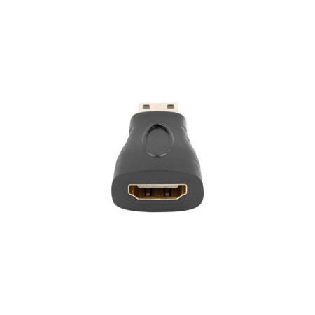 Adaptador lanberg hdmi hembra a hdmi mini c macho