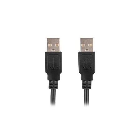 Cable usb 2.0 lanberg 1m - macho - macho - negro