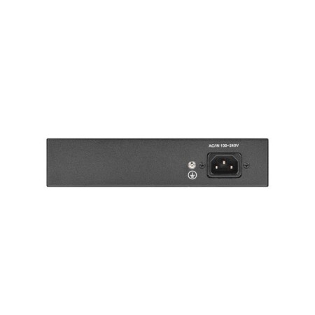 Switch lanberg 6 puertps 100mb 4xpoe+ - 2x fast ether 60w rack 10 pulgadas - 19 pulgadas