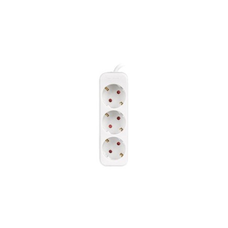 Regleta lanberg 3 tomas schuko blanca 1.5m