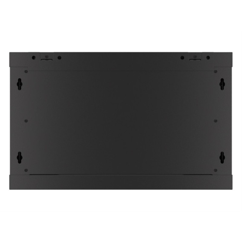 Armario lanberg mural rack 19 pulgadas 6u - 600x600 negro