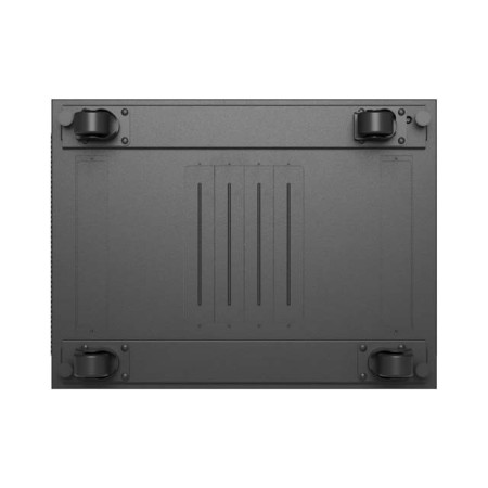 Armario lanberg rack 19 pulgadas 27u - 600x800 flat pack puerta mesh negro con lcd