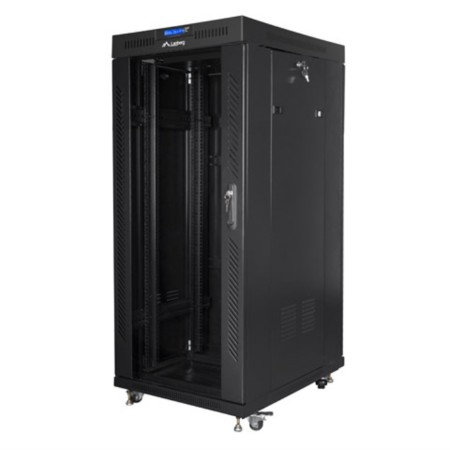 Armario lanberg rack 19 pulgadas 37u 800x1000 negro