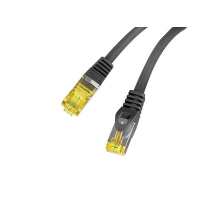 Cable red lanberg latiguillo cat.6a s - ftp lszh cu 1.5m negro fluke passed