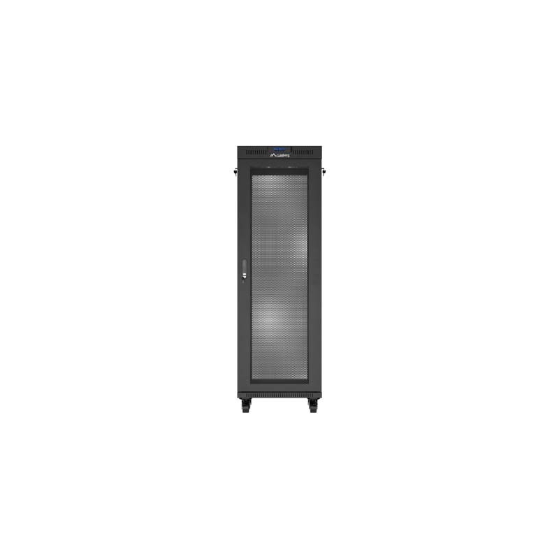 Armario lanberg rack 19 pulgadas 37u - 600x600 flat pack puerta perforada con lcd