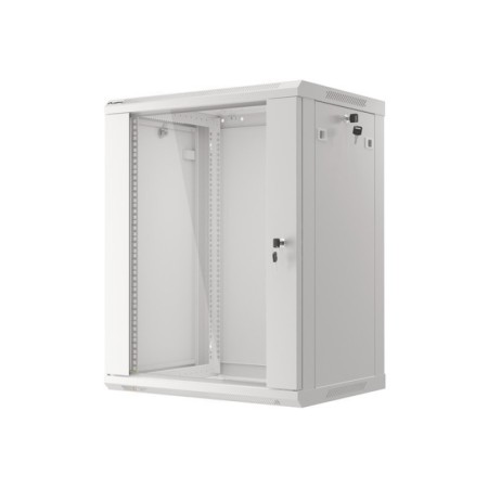Armario lanberg 19 pulgadas 6u - 540x350 gris