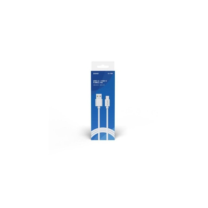CABLE USB-A A USB-C SAVIO CL-168