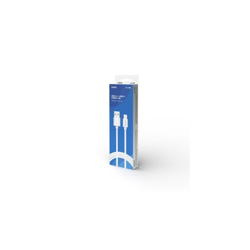CABLE USB-A A USB-C SAVIO CL-168