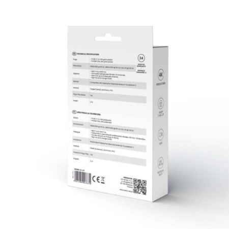 CABLE USB-C A HDMI 2.0 4K 2M SAVIO CL-171