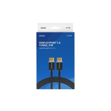 CABLE DP 1.4 SAVIO CL-176 3M