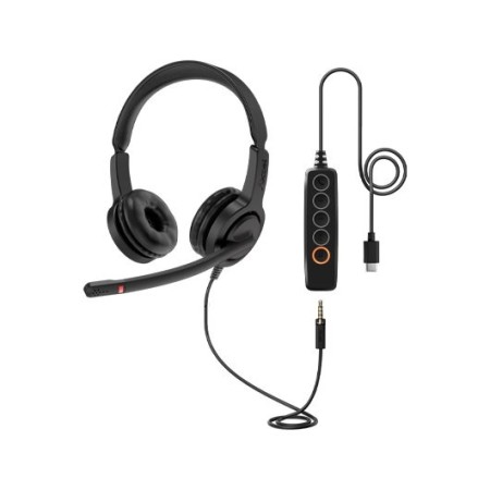 AURICULARES AXTEL VOICE UC28-35 DUO NC USB-C