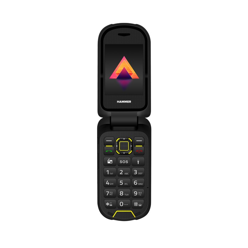 Telefono movil hammer bow 2.4 pulgadas 48mb black