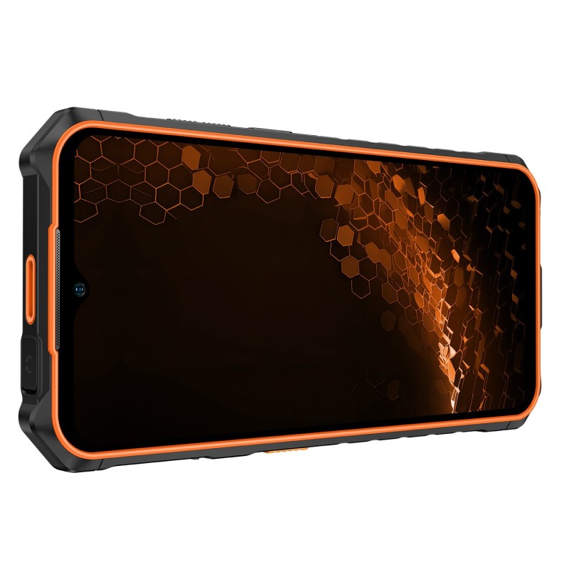 Movil rugerizado hammer iron v 6+6 - 64gb naranja