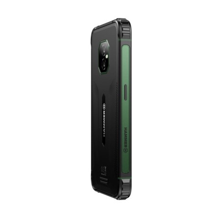 Movil rugerizado hammer ranger 4g 8 - 256gb negro - verde