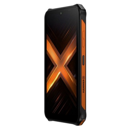 Movil rugerizado hammer energy x2 5g 8 - 256gb negro - naranja
