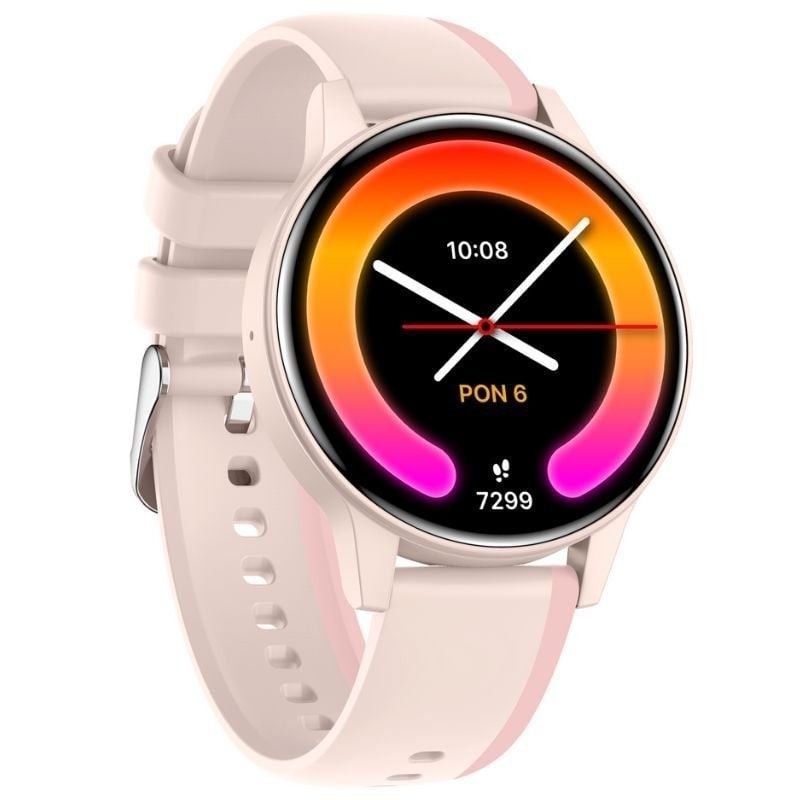 Forever Smartwatch IGo Watch 4 JW-600 Notificaciones/ Frecuencia Cardiaca/ Rosa