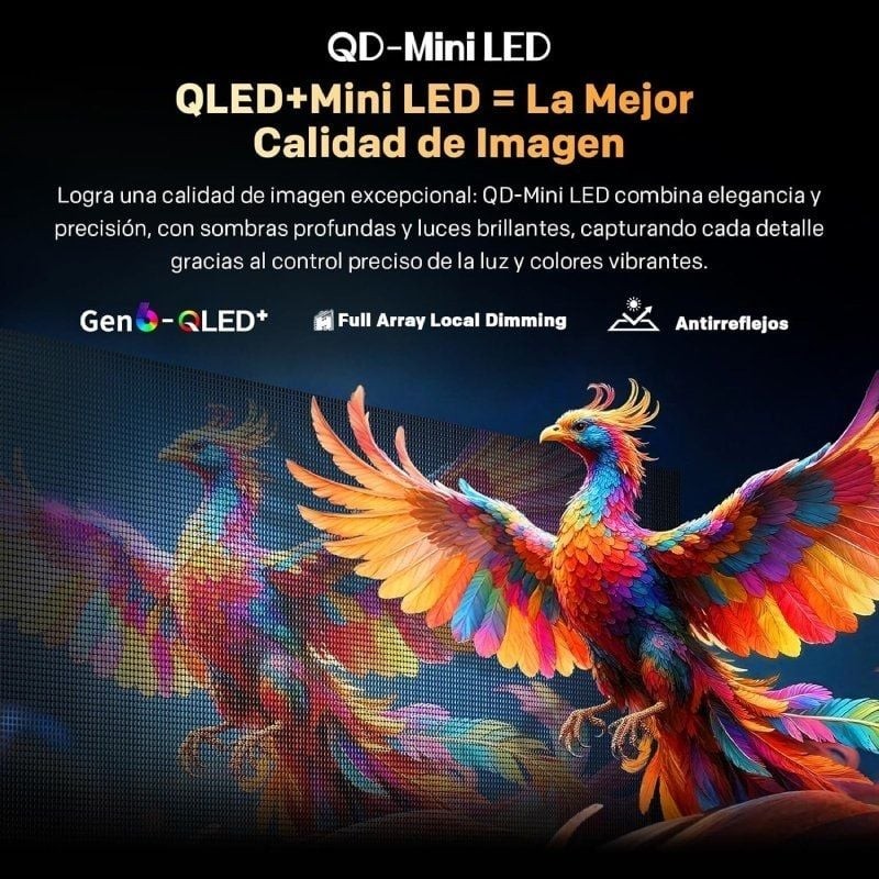 Televisor Metz QLED MiniLED 65MNH7000Z 65″/ Ultra HD 4K/ Smart TV/ WiFi