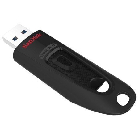Memoria usb 3.0 sandisk 128gb cruzer ultra negro