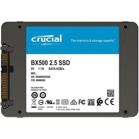 Crucial CT240BX500SSD1 BX500 SSD 240GB 2.5″ Sata3
