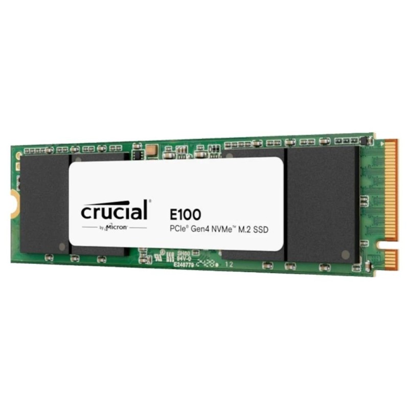 Disco duro interno solido ssd crucial e100 1tb m.2 nvme pci express 4.0