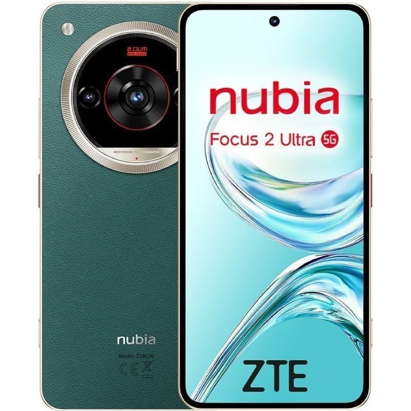 Movil zte nubia focus2 ultra 5g 8 - 512gb verde
