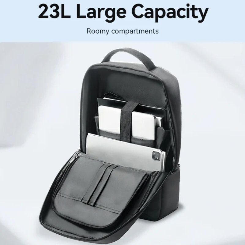 Mochila Vention KRNB0 para Portátiles hasta 15.6″/ 23L/ Gris Oscuro