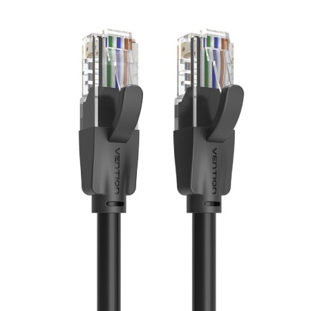 Cable de Red RJ45 UTP Vention IBEBY Cat.6/ 30cm/ Negro