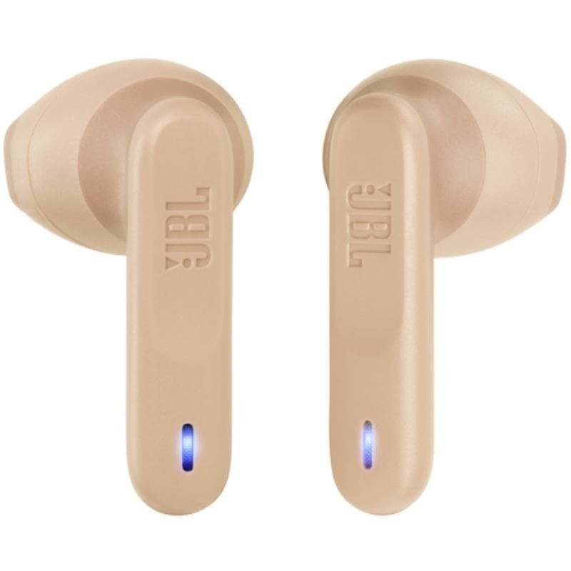 Auriculares Bluetooth JBL Vibe Flex con estuche de carga/ Autonomía 8h/ Beige