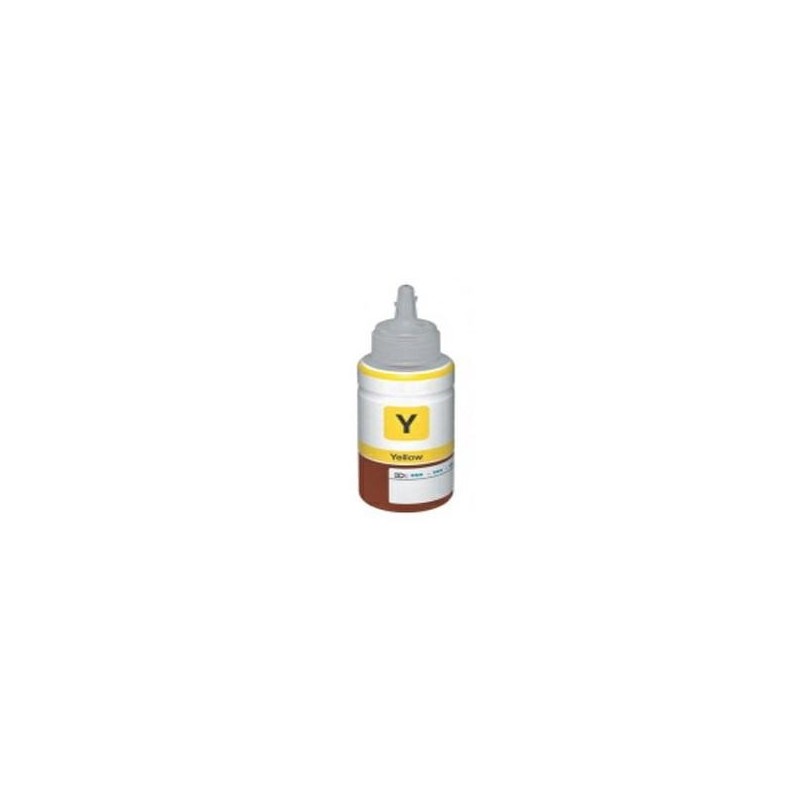 Botella tinta compatible dayma epson t6734 amarillo 100ml premium