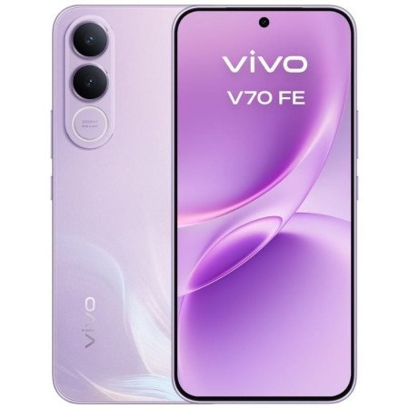 Smartphone Vivo V70 FE 8GB/ 256GB/ 6.83″/ 5G/ Púrpura/ Incluye Cargador + Auriculares