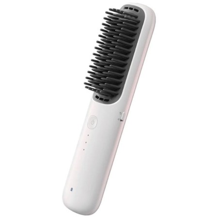 Cepillo Alisador para el Pelo Xiaomi Cordless Hair Straightener Brush/ Blanco