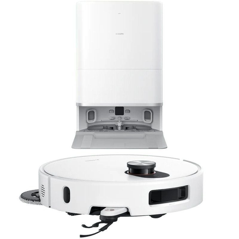 Robot Aspirador Xiaomi Robot Vacuum 5/ Friegasuelos/ control por WiFi/ Blanco