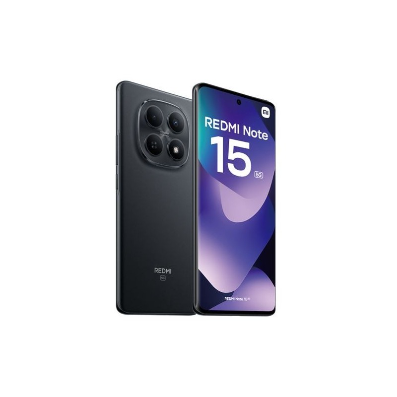 Smartphone Xiaomi Redmi Note 15 8GB/ 256GB/ 6.77″/ 5G/ Negro