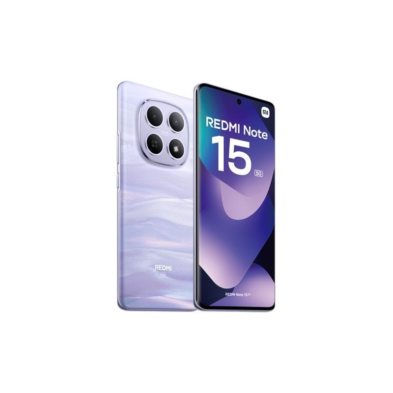 Smartphone Xiaomi Redmi Note 15 8GB/ 256GB/ 6.77″/ 5G/ Púrpura