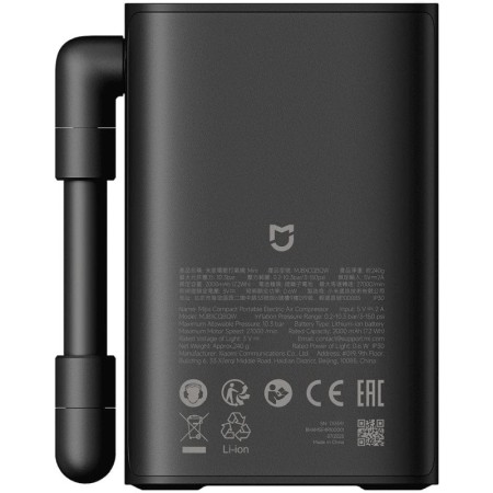 Mini Compresor Xiaomi Mijia Compact Portable Electric Air Compressor/ 2000 mAh/ 150 psi