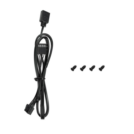 Ventilador caja deepcool fl12 argb 120mm negro