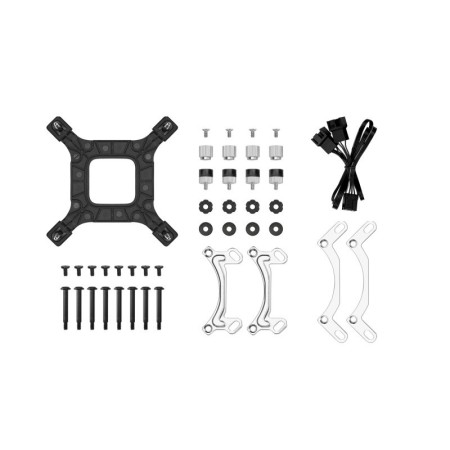 Kit refrigeracion liquida deepcool le240 v2 argb 2x 120mm negro