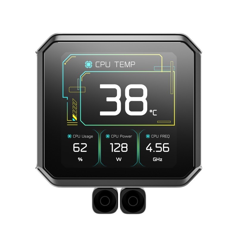 Kit refrigeracion liquida deepcool spartacus 360 3x 120mm negro