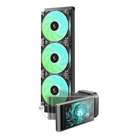Kit refrigeracion liquida deepcool lt360 vision argb 3x 120mm