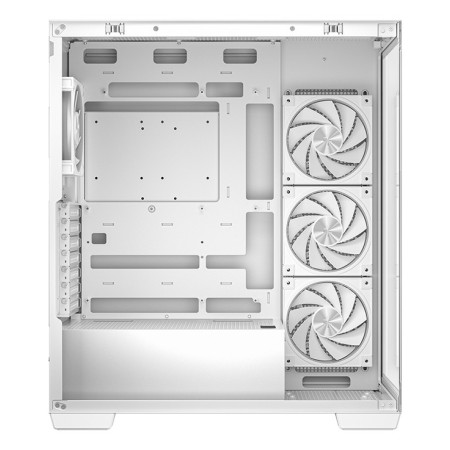 Caja ordenador gaming atx deepcool cg580v2 cristal templado blanca