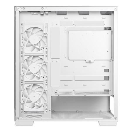 Caja ordenador gaming atx deepcool cg580v2 cristal templado blanca